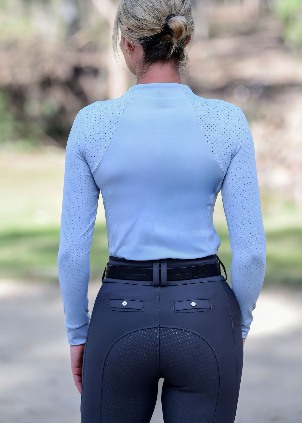 Tech Base Layer - Long sleeve Blue