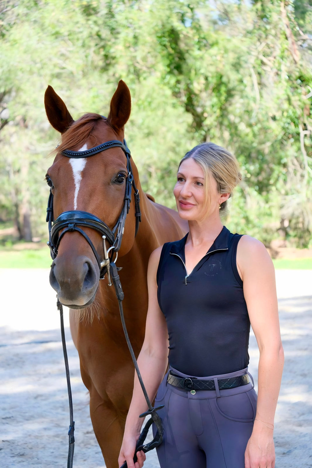 Blackout Sleeveless Top