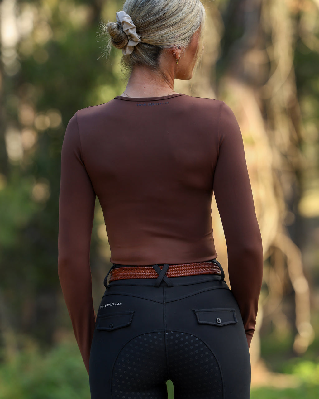 Signature Long Sleeve Top - Chocolate