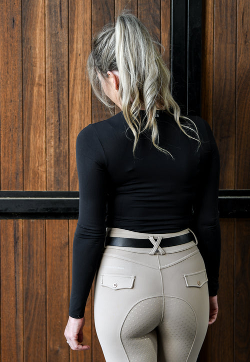 Core Long Sleeve Base Layer Black